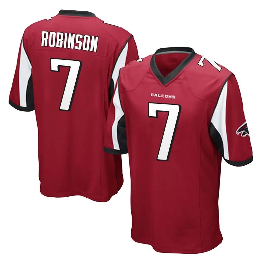 harde A.Falcons #7 Bijan Robinson Player Red Color Vapor Home Game Stitched Jerseys