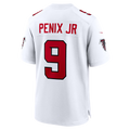 harde A.Falcons #9 Michael Penix Jr. White Game Stitched Jerseys