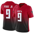 harde A.Falcons #9 Michael Penix Jr. Player Red Vapor F.U.S.E. Limited Stitched Jerseys