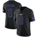 harde B.Bills #0 Keon Coleman Player Black Impact Limited Home Game Stitched Jerseys