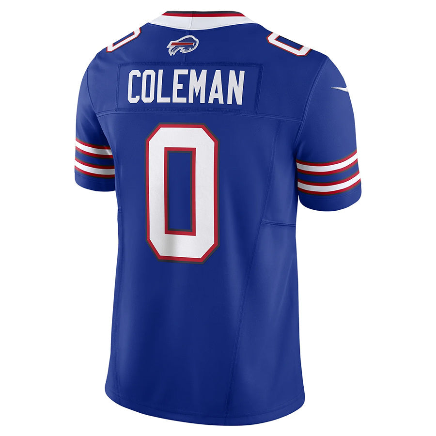 harde B.Bills #0 Keon Coleman Player Royal Home Vapor F.U.S.E. Limited Stitched Jerseys