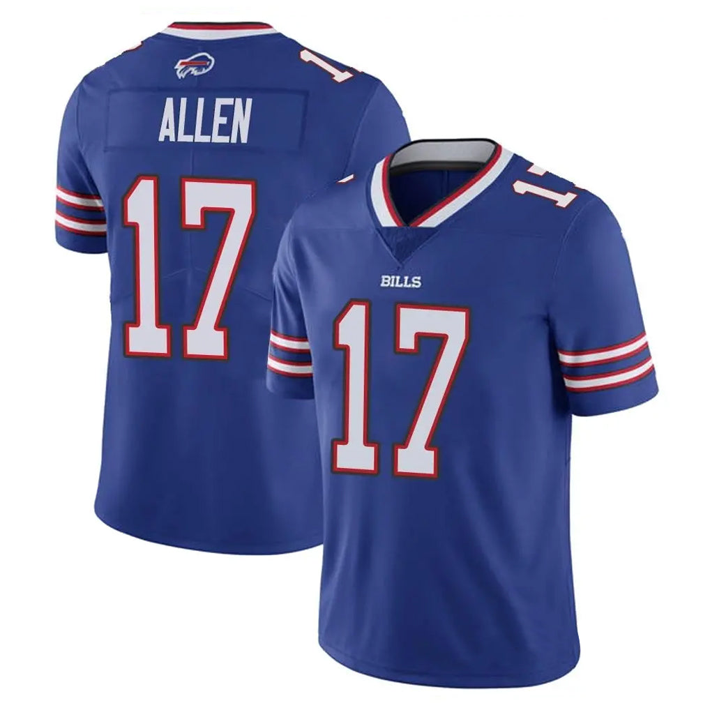 harde B.Bills #17 Josh Allen Player Royal Vapor Untouchable Limited Stitched Jerseys