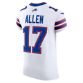 harde B.Bills #17 Josh Allen White Vapor F.U.S.E. Elite Stitched Jerseys