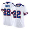 harde B.Bills #22 Ray Davis Player White Vapor F.U.S.E. Limited Stitched Jerseys