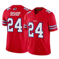 harde B.Bills #24 Cole Bishop Player Red Vapor F.U.S.E. Limited Stitched Jerseys