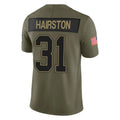 harde B.Bills #31 Maxwell Hairston Player Olive Salute To Service Limited Home Game Stitched Jerseys