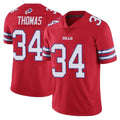 harde B.Bills #34 Thurman Thomas Player Red Vapor Untouchable Limited Home Game Stitched Jerseys