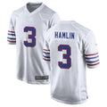 harde B.Bills #3 Damar Hamlin Player White Alternate Game Stitched Jerseys