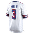 harde B.Bills #3 Damar Hamlin Player White Home Game Stitched Jerseys