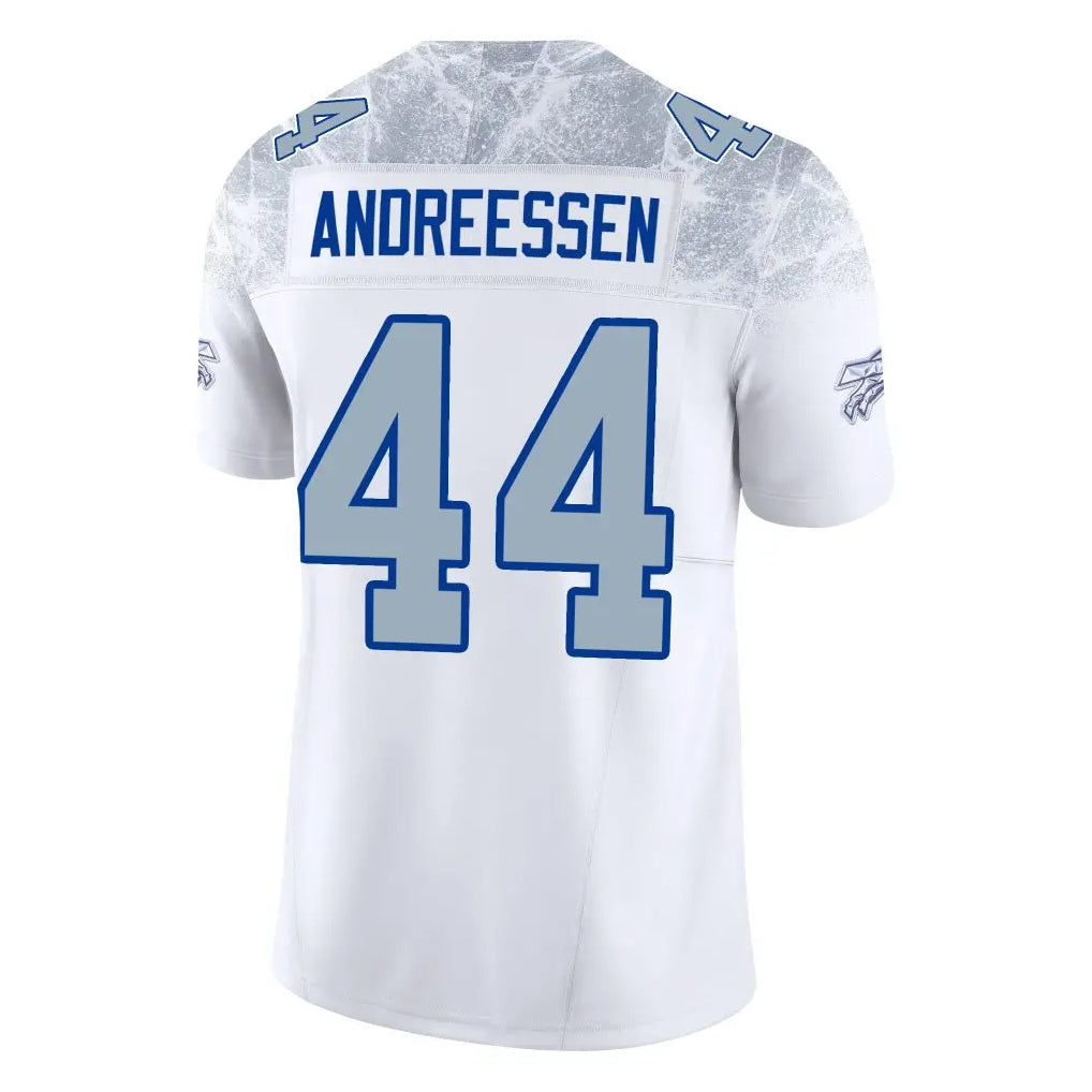 harde B.Bills #44 Joe Andreessen Player White Rivalries Collection Vapor Limited Stitched Jerseys