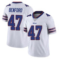 harde B.Bills #47 Christian Benford Player White Vapor Untouchable Limited Stitched Jerseys