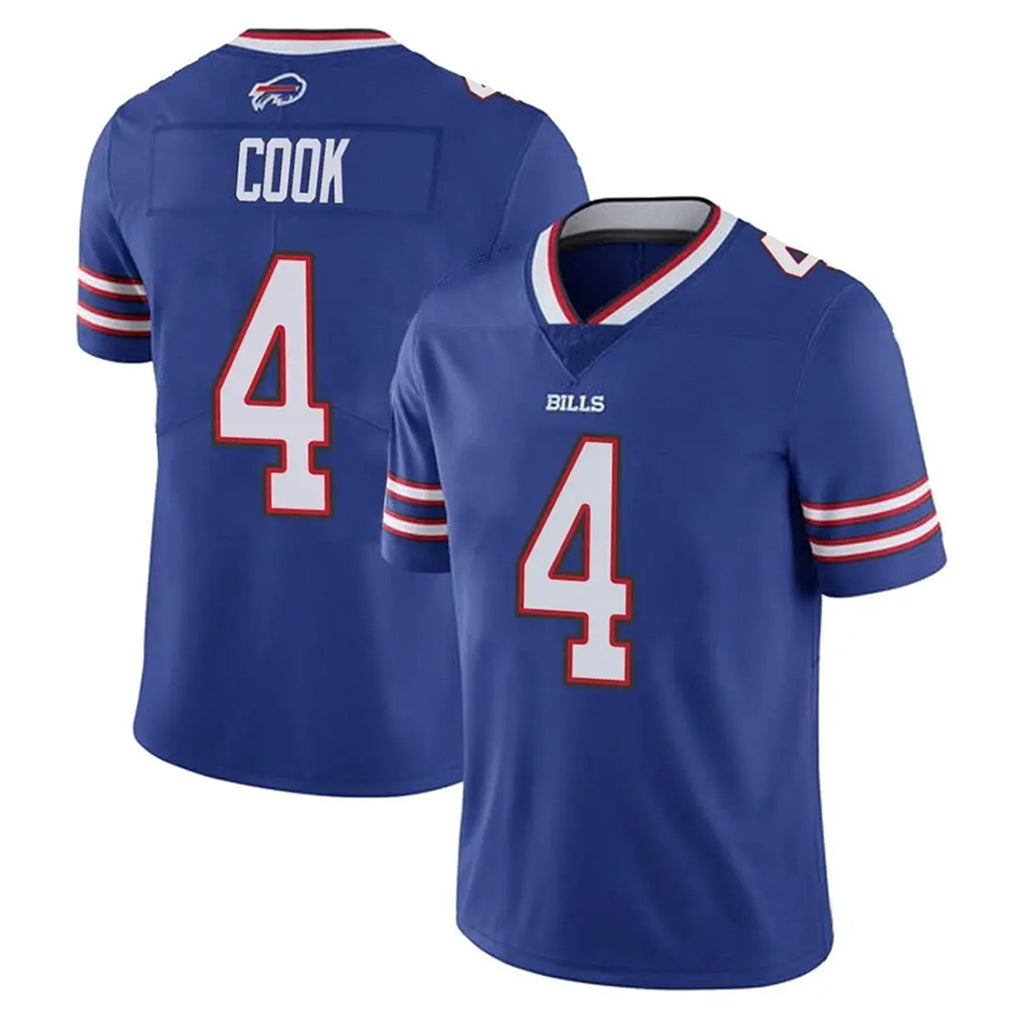 harde B.Bills #4 James Cook III Player Royal  Vapor Untouchable Limited Stitched Jerseys