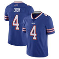 harde B.Bills #4 James Cook III Player Royal  Vapor Untouchable Limited Stitched Jerseys