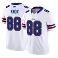 harde B.Bills #88 Dawson Knox Player White Vapor F.U.S.E. Limited Home Game Stitched Jerseys