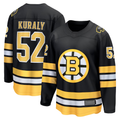 harde B.Bruins #52 Sean Kuraly Black Home Breakaway Player Stitched Jerseys