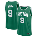 harde B.Celtics #9 Derrick White  Kelly Green Fast Break Replica Player Jerseys - Icon Edition