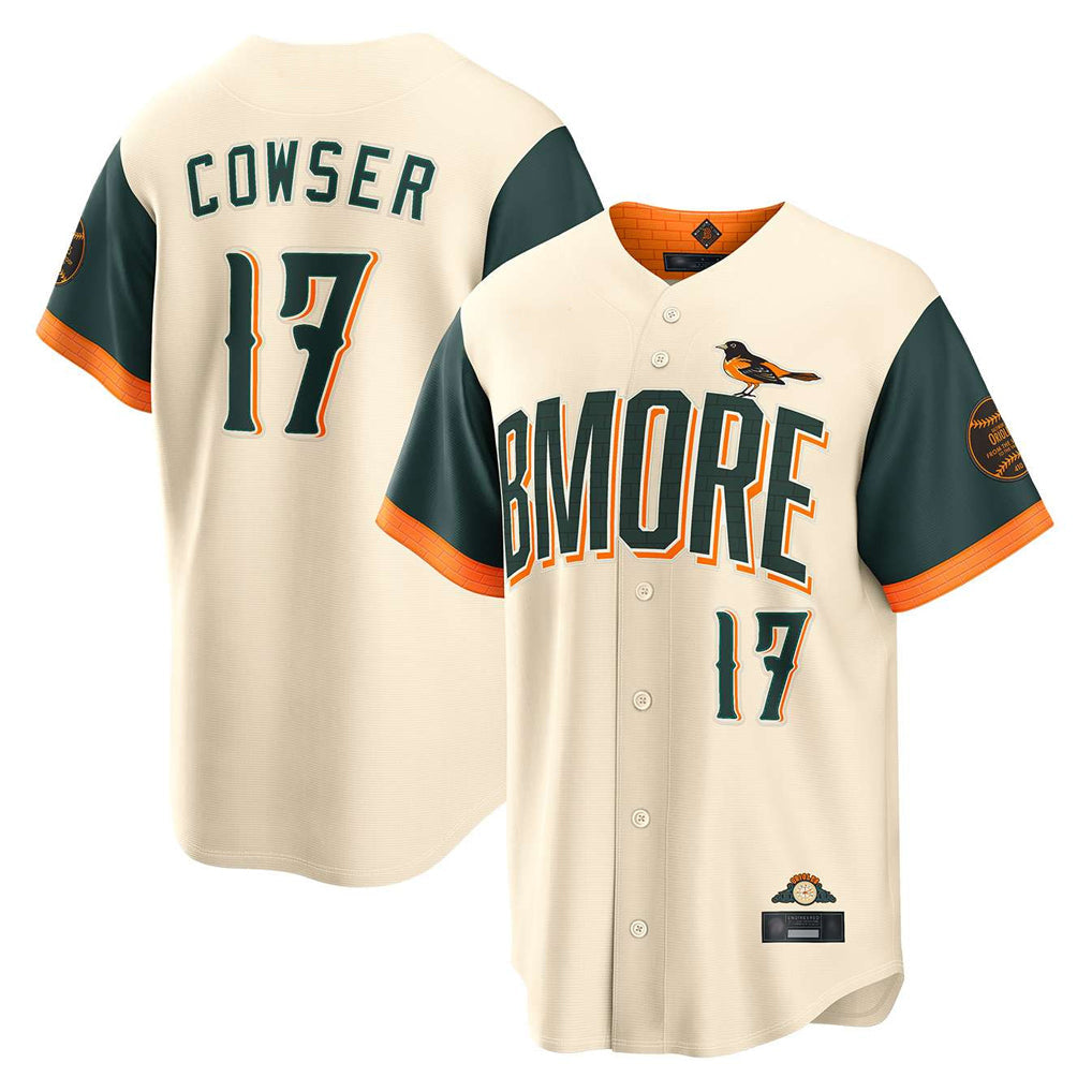 harde B.Orioles #17 Colton Cowser Player Cream 2026 City Connect Home Game Stitched Jerseys