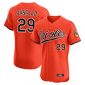 harde B.Orioles #29 Samuel Basallo Player Orange Limited Elite Home Game Stitched Jerseys