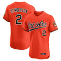 harde B.Orioles #2 Gunnar Henderson Player Orange Limited Elite Home Game Stitched Jerseys