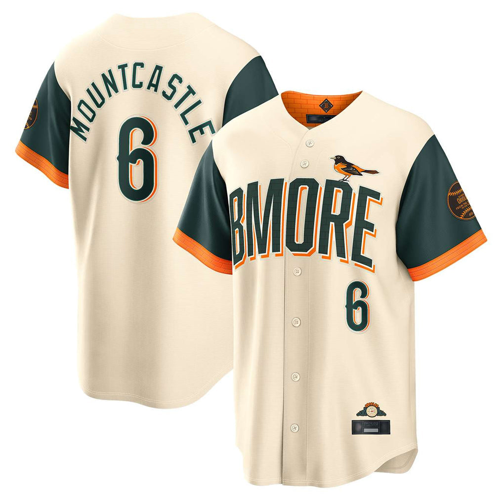 harde B.Orioles #6 Ryan Mountcastle Player Cream 2026 City Connect Home Game Stitched Jerseys