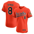 harde B.Orioles #8 Cal Ripken Player Orange Limited Elite Home Game Stitched Jerseys