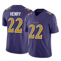 harde B.Ravens #22 Derrick Henry Player Purple Limited Home Game Stitched Jerseys