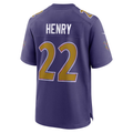 harde B.Ravens #22 Derrick Henry Purple Alternate Game Stitched Jerseys