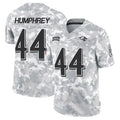 harde B.Ravens #44 Marlon Humphrey Player Arctic Camo Salute to Service Limited Stitched Jerseys
