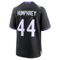 harde B.Ravens #44 Marlon Humphrey Player Black Home Game Stitched Jerseys