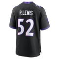 harde B.Ravens #52 Ray Lewis Black Alternate Retired Player Stitched Jerseys