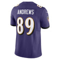 harde B.Ravens #89 Mark Andrews Player Vapor F.U.S.E. Limited Purple Stitched Jerseys