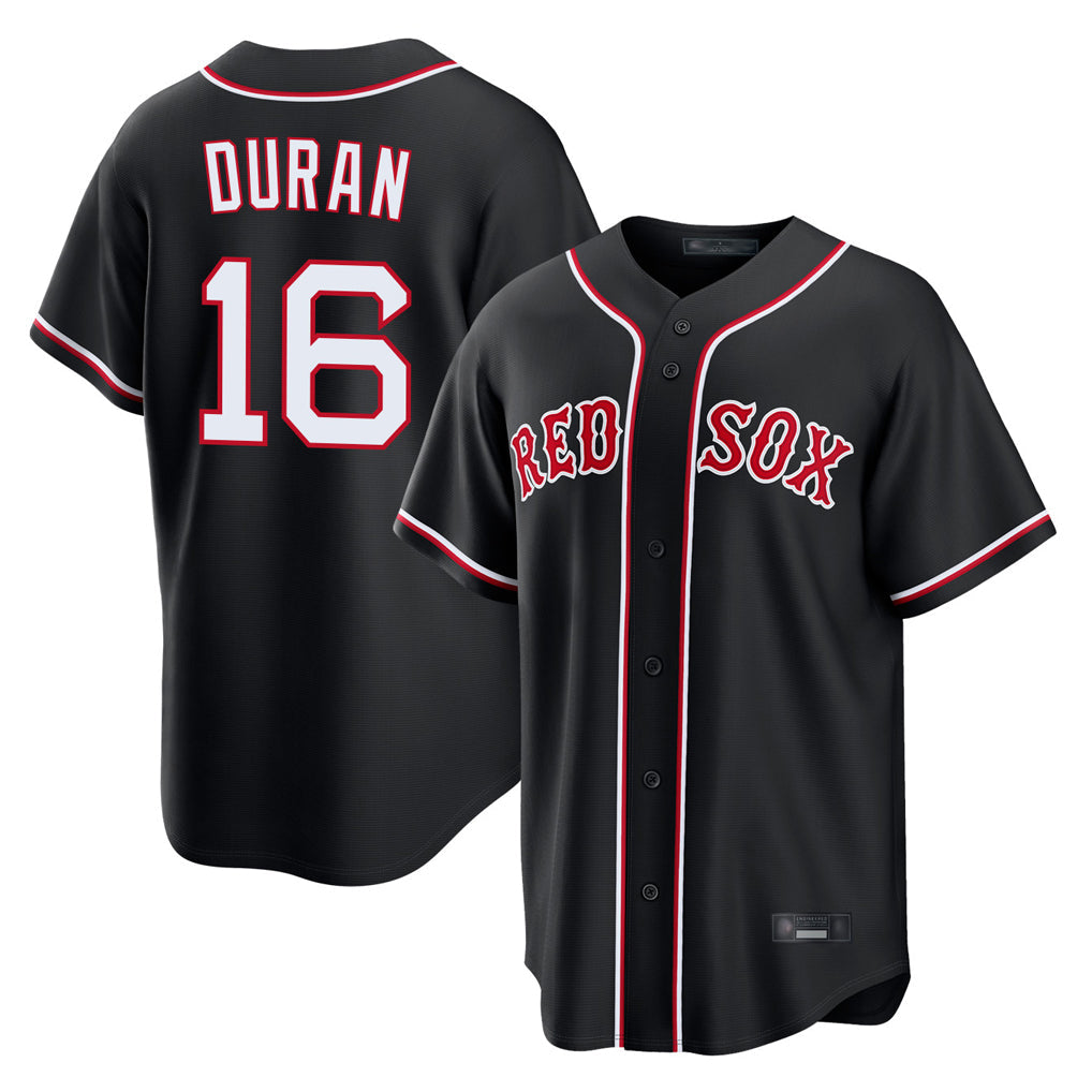 harde B.Red Sox #16 Jarren Duran Player Black Out Home Game Stitched Jerseys