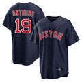 harde B.Red Sox #19 Roman Anthony Player Navy Home Game Stitched Jerseys