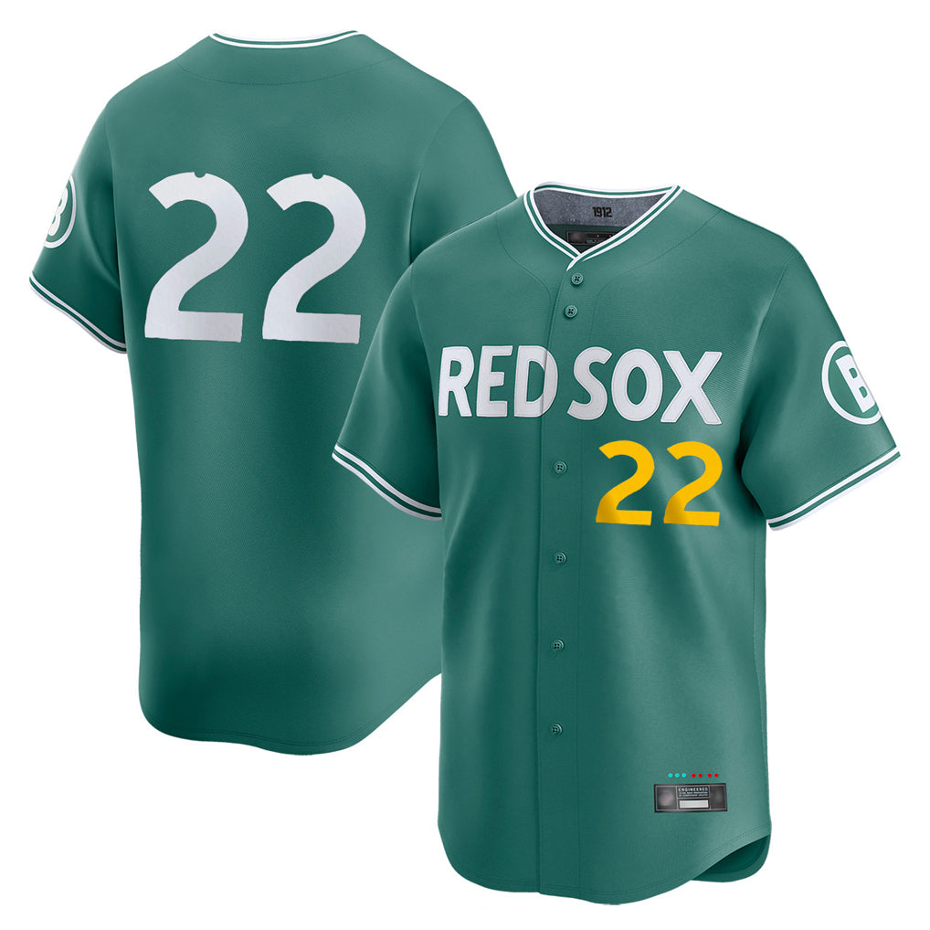 harde B.Red Sox #22 Garrett Whitlock Player Green City Connect Limited Home Game Stitched Jerseys