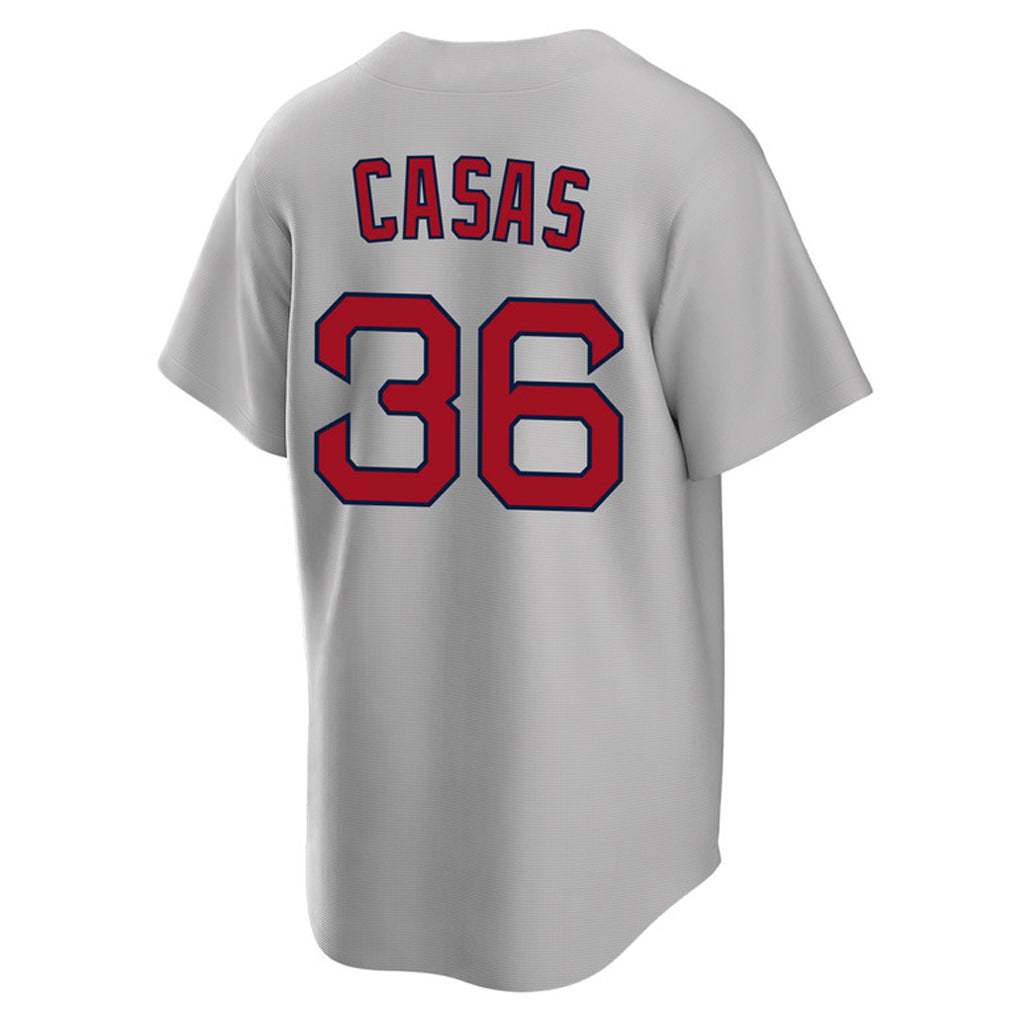 harde B.Red Sox #36 Triston Casas Player Gray Road Home Game Stitched Jerseys