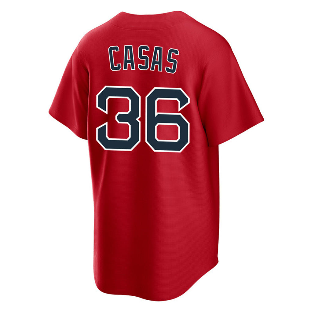 harde B.Red Sox #36 Triston Casas Player Red Home Game Stitched Jerseys