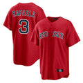 harde B.Red Sox #3 Ceddanne Rafaela Player Red Home Game Stitched Jersey