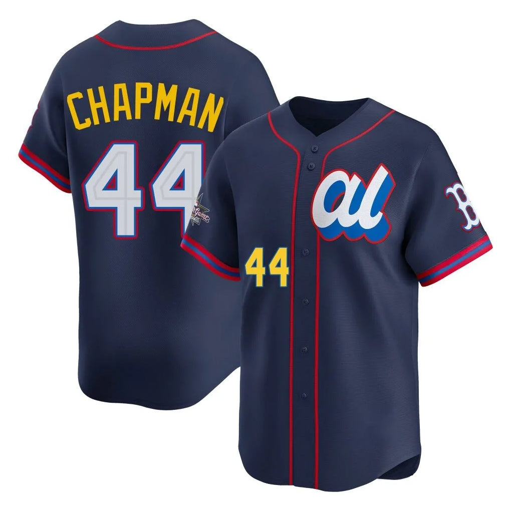 harde B.Red Sox #44 Aroldis Chapman Player Navy American League All-Star Edition Game Stitched Jerseys