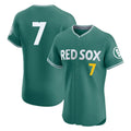 harde B.Red Sox #7 Masataka Yoshida Player Green City Connect Limited Elite Home Game Stitched Jersey