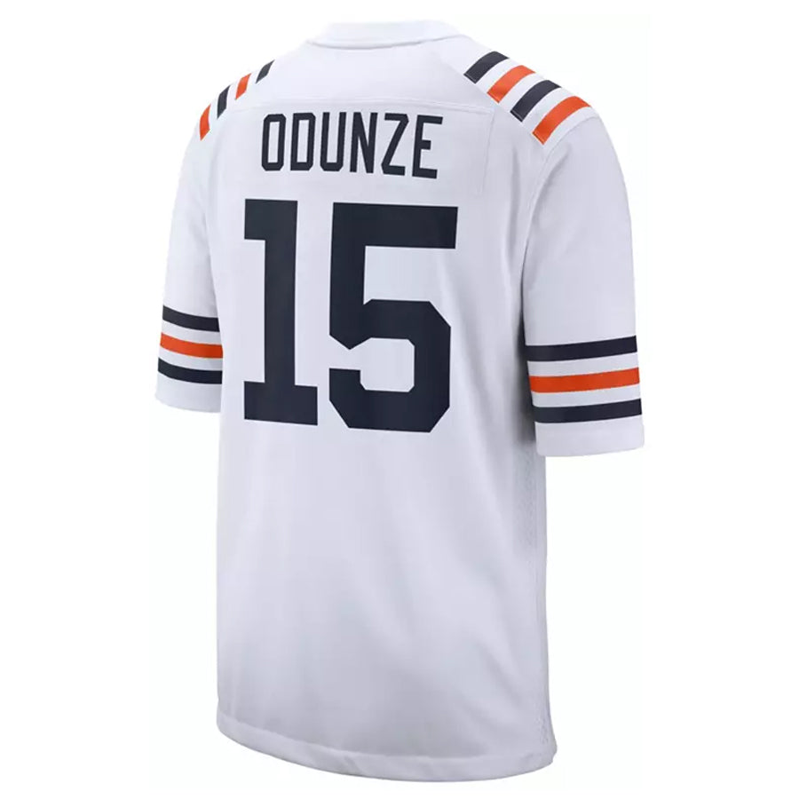 harde C.Bears #15 Rome Odunze Player White 2nd Alternate Game Stitched Jerseys