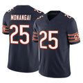 harde C.Bears #25 Kyle Monangai Player Navy Vapor F.U.S.E. Limited Home Game Stitched Jerseys