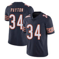 harde C.Bears #34 Walter Payton Player Navy Vapor Untouchable Limited Home Game Stitched Jerseys