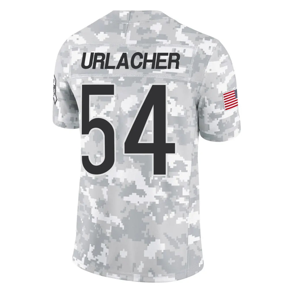 harde C.Bears #54 Brian Urlacher Player Arctic Camo Salute to Service Limited Stitched Jerseys