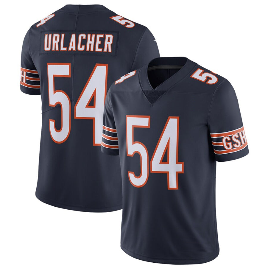harde C.Bears #54 Brian Urlacher Player Navy Vapor Limited Game Stitched Jerseys