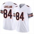 harde C.Bears #84 Colston Loveland Player F.U.S.E. Limited White Game  Stitched Jerseys