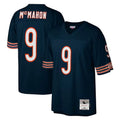 harde C.Bears #9 Jim McMahon Player Navy Mitchell & Ness Navy Legacy Replica Stitched Jerseys