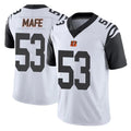 harde C.Bengals #53 Boye Mafe Player White Color Rush Vapor Untouchable Limted Home Game Stitched Jerseys