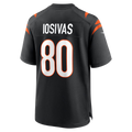 harde C.Bengals #80 Andrei Iosivas Black Team Game Stitched Jerseys