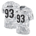 harde C.Bengals #93 Jonathan Allen Player Arctic Camo Salute to Service Limited Stitched Jerseys