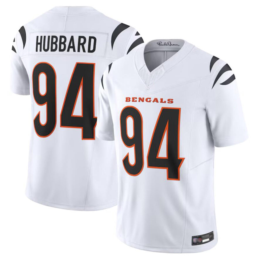 harde C.Bengals #94 Sam Hubbard Player White Vapor F.U.S.E. Limited Stitched Jerseys